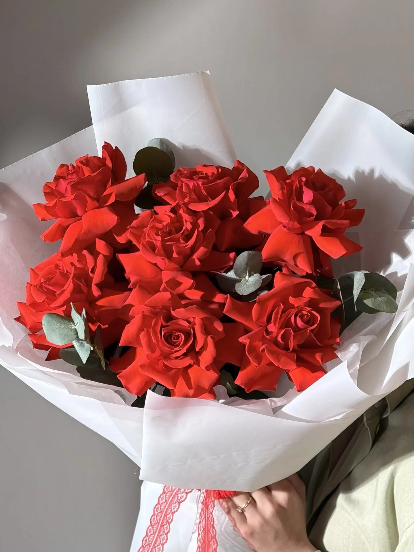 Букет с вывернутыми розами Нина